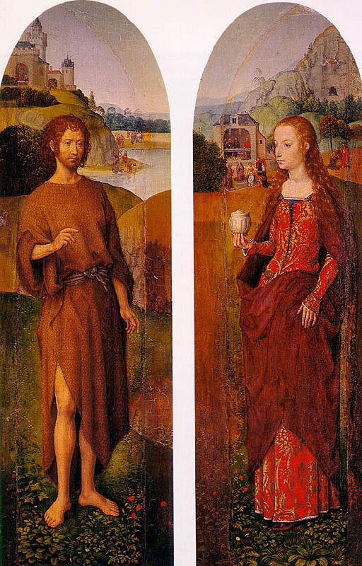 Hans Memling Outer Wings of a Triptych Germany oil painting art